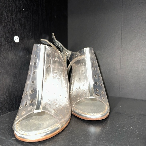 Vintage Translucent Chanel Heels - Picture 15 of 16